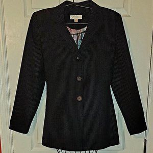 Dress Barn Pinstripe Blazer Size 6